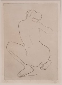 Crouching Woman